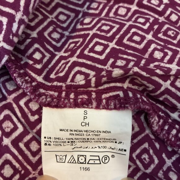 Old Navy Womens Fit and Flare Sundress Spaghetti Strap Patterned Size S - Picture 7 of 8